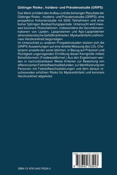 Produktbild: G&ouml;ttinger Risiko-, Inzidenz- und Pr&auml;valenzstudie (GRIPS)