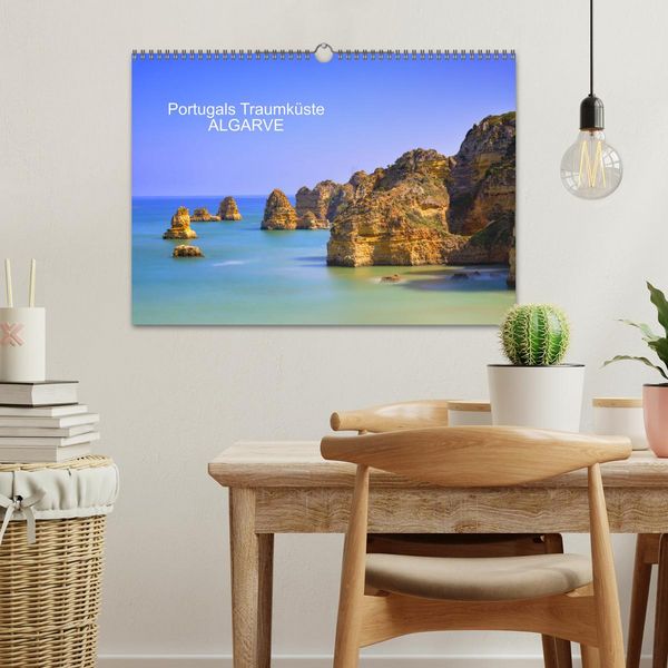 Produktbild: ALGARVE - Urlaub f&uuml;r die Seele (Wandkalender 2026 DIN A3 quer), CALVENDO Monatskalender