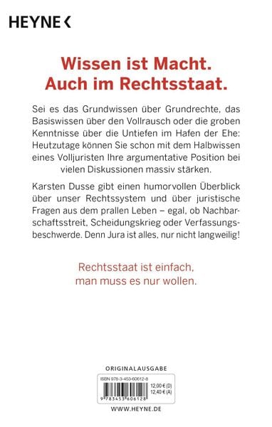 Produktbild: Halbwissen eines Volljuristen