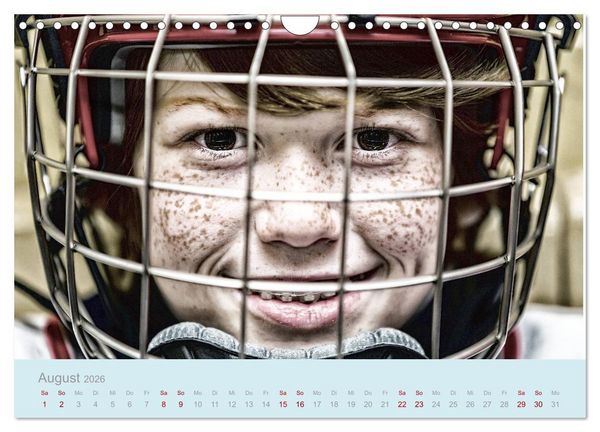 Produktbild: Eishockey! Schneller, h&auml;rter, das Powergame! (Wandkalender 2026 DIN A4 quer), CALVENDO Monatskalender