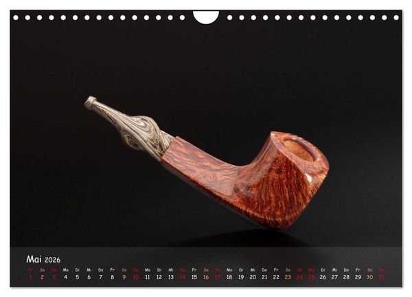 Produktbild: Pfeifenwelten (Wandkalender 2026 DIN A4 quer), CALVENDO Monatskalender