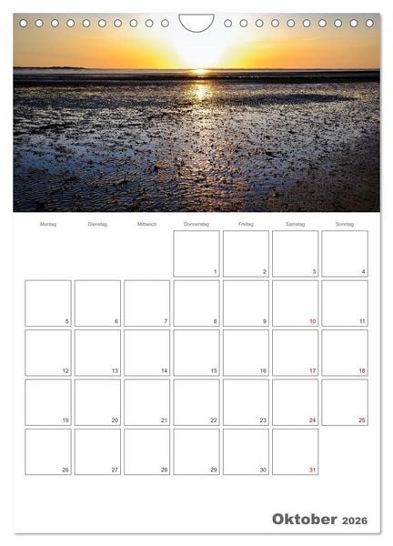 Produktbild: F&ouml;hr &hellip; verliebt in die Insel (Wandkalender 2026 DIN A4 hoch), CALVENDO Monatskalender