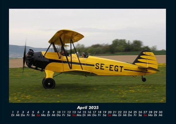 Produktbild: Flugzeuge 2025 Fotokalender DIN A4