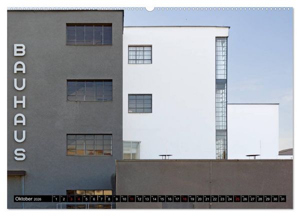 Produktbild: DESSAU - Eine Stadt mit vielen Gesichtern (hochwertiger Premium Wandkalender 2026 DIN A2 quer), Kunstdruck in Hochglanz