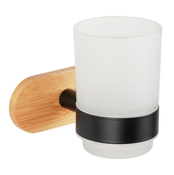Produktbild: Turbo-Loc&reg; Zahnputzbecher Mod. Orea Uno Bamboo, Befestigen ohne bohren