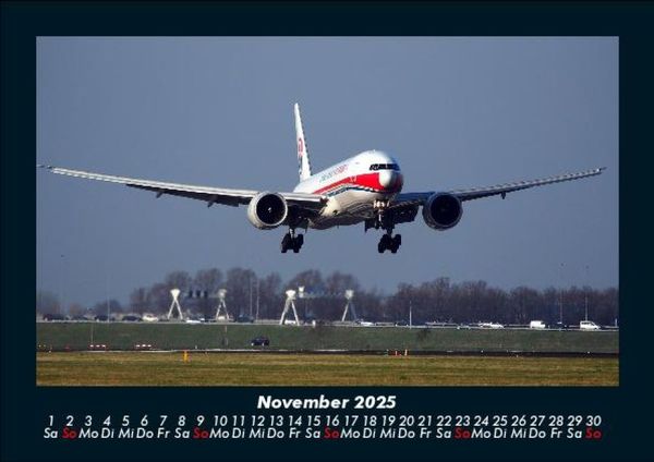 Produktbild: Flugzeuge 2025 Fotokalender DIN A5