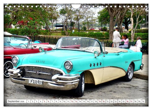 Produktbild: Traum in T&uuml;rkis - Buick Super 50 (Wandkalender 2026 DIN A4 quer), CALVENDO Monatskalender