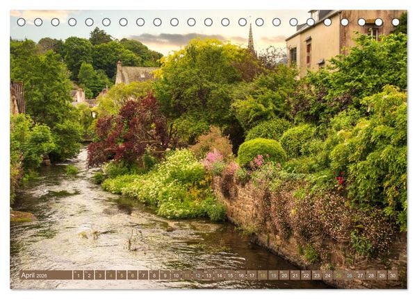 Produktbild: Pont-Aven Bretagne (Tischkalender 2026 DIN A5 quer), CALVENDO Monatskalender