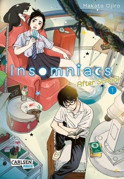Insomniacs After School 1, Taschenbuch von Makoto Ojiro, Carlsen, 978-3-551-71759-7