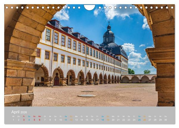 Produktbild: Gotha - zwischen Barock und Renaissance (Wandkalender 2026 DIN A4 quer), CALVENDO Monatskalender