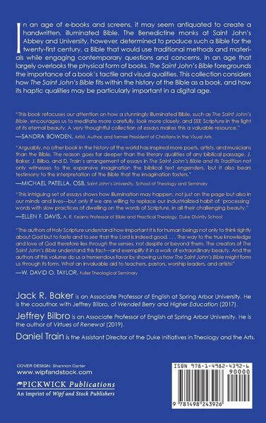 Produktbild: The Saint John's Bible and Its Tradition