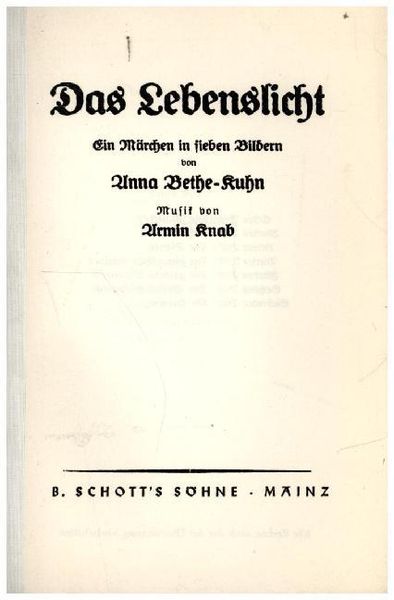 Produktbild: Das Lebenslicht