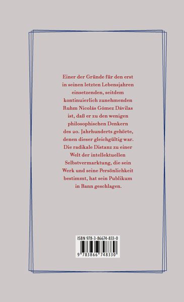 Produktbild: Im Dialog mit G&oacute;mez D&aacute;vila