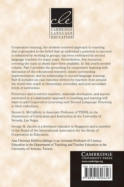 Produktbild: Cooperative Learning and Second Language Teaching