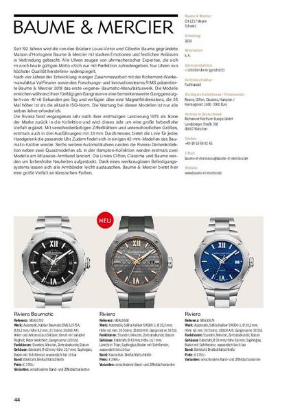Produktbild: Armbanduhren Katalog 2022/2023