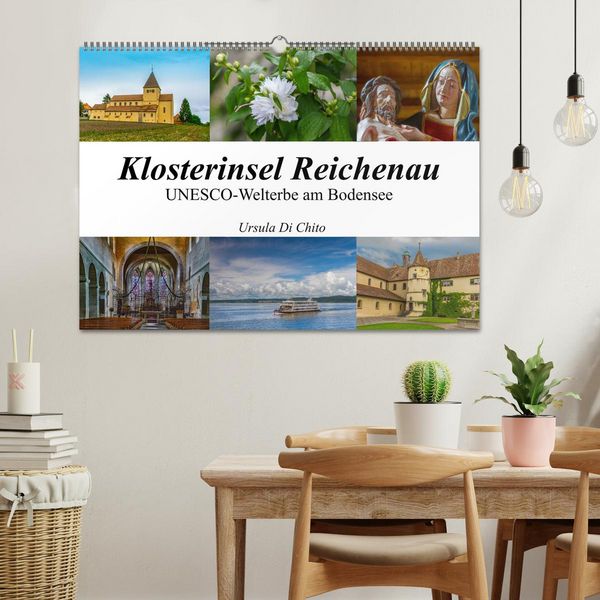 Produktbild: Klosterinsel Reichenau - UNESCO-Welterbe am Bodensee (Wandkalender 2026 DIN A2 quer), CALVENDO Monatskalender