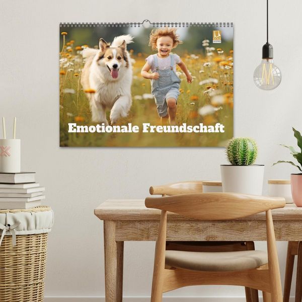 Produktbild: Emotionale Freundschaft (Wandkalender 2026 DIN A3 quer), CALVENDO Monatskalender