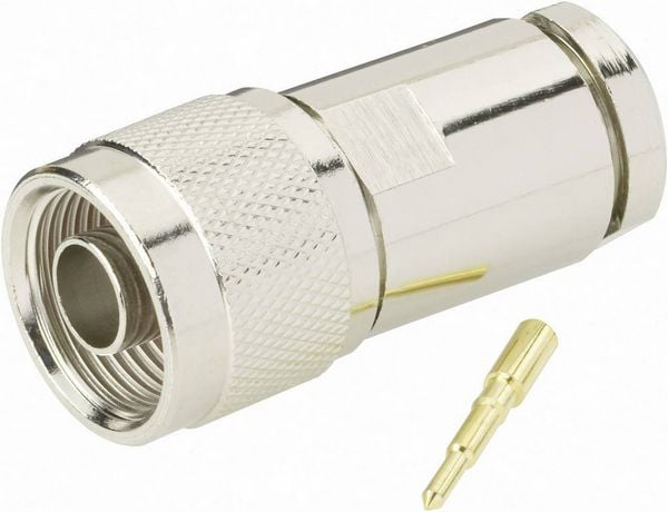 Produktbild: BKL Electronic 0404060 0404060 N-Steckverbinder Stecker, gerade 50Ω 1St.