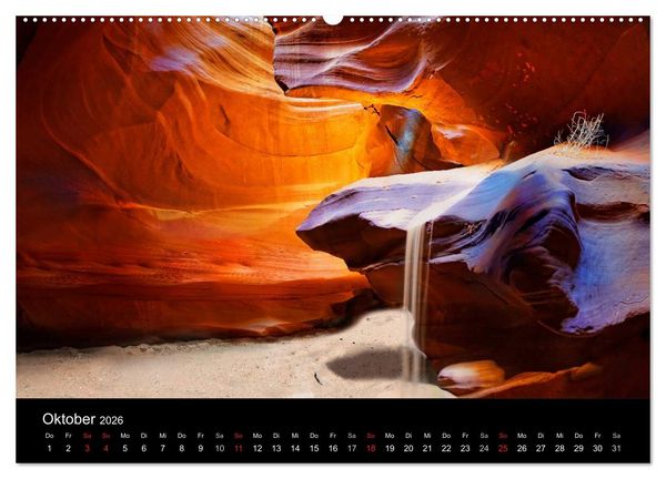 Produktbild: USA S&uuml;d-West (Wandkalender 2026 DIN A2 quer), CALVENDO Monatskalender