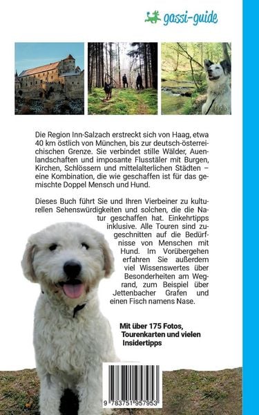Produktbild: Die sch&ouml;nsten Touren mit Hund in der Region Inn-Salzach