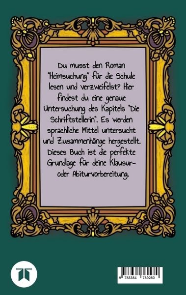Produktbild: Abiturvorbereitung f&uuml;r das Fach Deutsch mit @hannasroth: "Die Schriftstellerin"