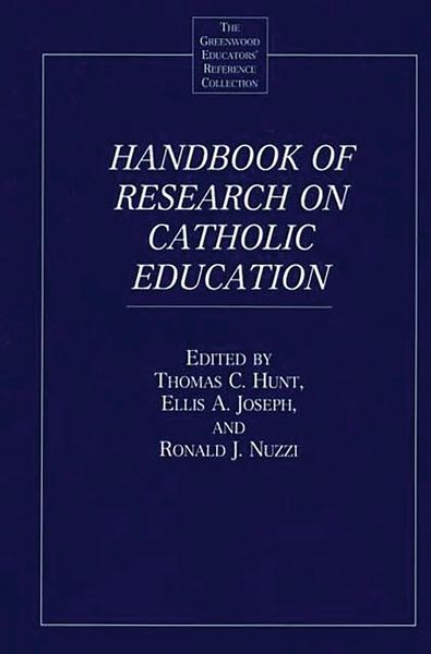 Produktbild: Handbook of Research on Catholic Education