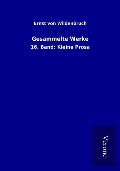 Produktbild: Gesammelte Werke