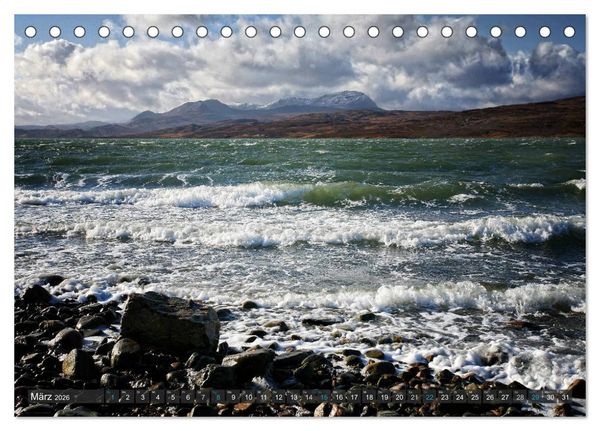 Produktbild: Abenteuer Schottland (Tischkalender 2026 DIN A5 quer), CALVENDO Monatskalender