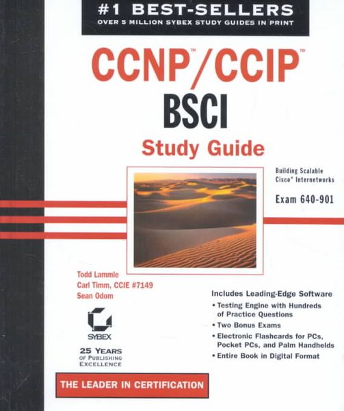 Produktbild: CCNP: Bsci Study Guide (Book with CD-ROM) with CDROM