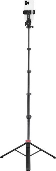 Produktbild: Hama Handy-Stativ "Solid 160 2D", Reisestativ, Fernausl&ouml;ser, max. 160 cm Dreibeinstativ Schwarz
