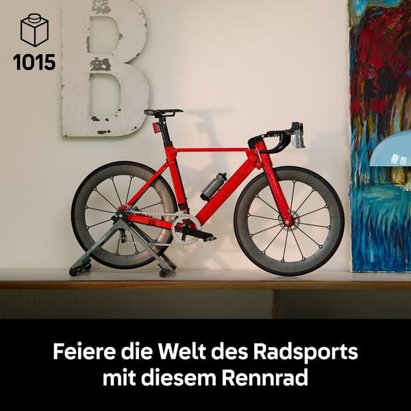 Produktbild: LEGO Icons 11380 Rennrad, Modellbau f&uuml;r M&auml;nner und Frauen, Geschenkidee