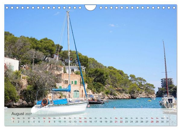 Produktbild: Cala Figuera - Mallorcas Traumbucht (Wandkalender 2027 DIN A4 quer), CALVENDO Monatskalender