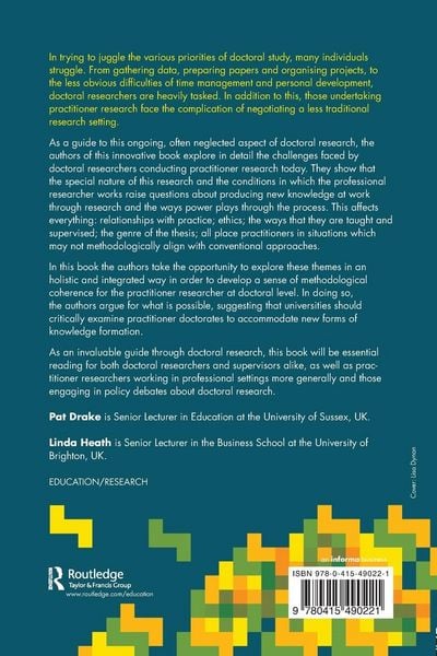 Produktbild: Practitioner Research at Doctoral Level