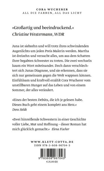Produktbild: All die Farben, all das Licht