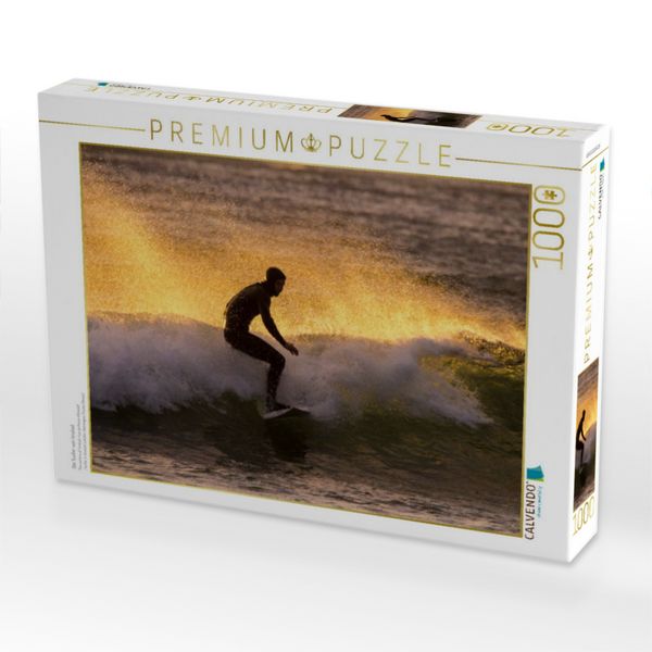 Produktbild: CALVENDO Puzzle Die Surfer von Unstad | 1000 Teile Lege-Gr&ouml;&szlig;e 64x48cm Foto-Puzzle f&uuml;r gl&uuml;ckliche Stunden