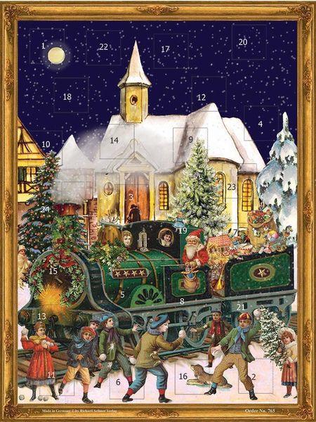 Produktbild: Adventskalender "Weihnachtszug"