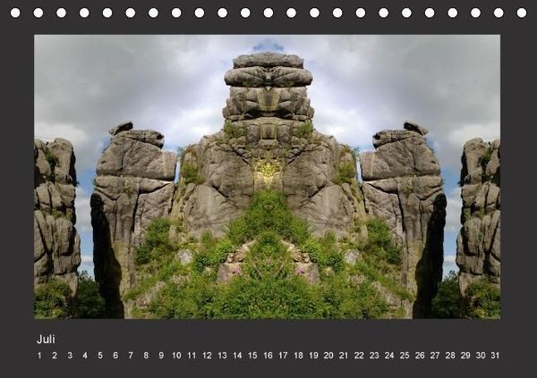 Produktbild: Spiegelwelten - die Externsteine (Tischkalender immerw&auml;hrend DIN A5 quer)