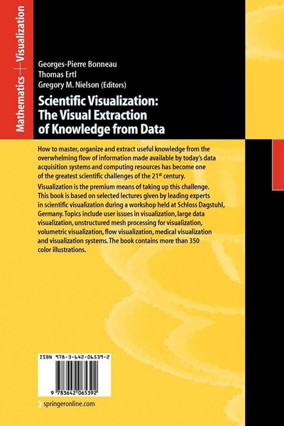 Produktbild: Scientific Visualization: The Visual Extraction of Knowledge from Data
