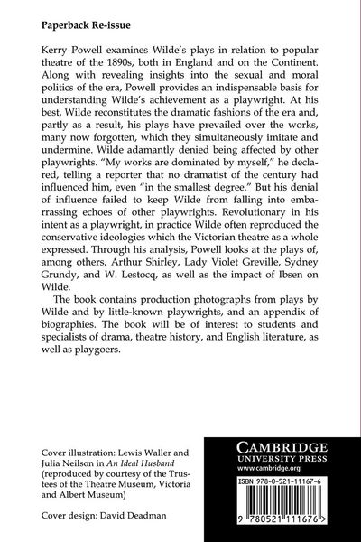 Produktbild: Oscar Wilde and the Theatre of the 1890s