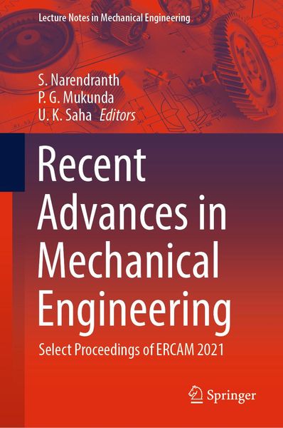 Produktbild: Recent Advances in Mechanical Engineering