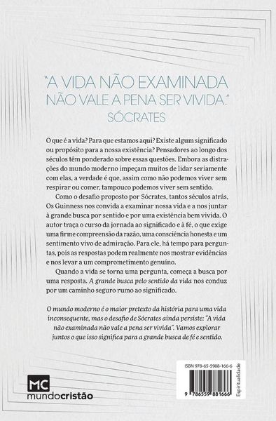 Produktbild: A grande busca pelo sentido da vida