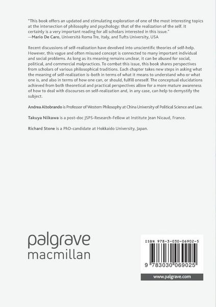 Produktbild: The Realizations of the Self