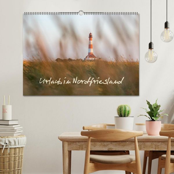 Produktbild: Urlaub in Nordfriesland (Wandkalender 2026 DIN A2 quer), CALVENDO Monatskalender