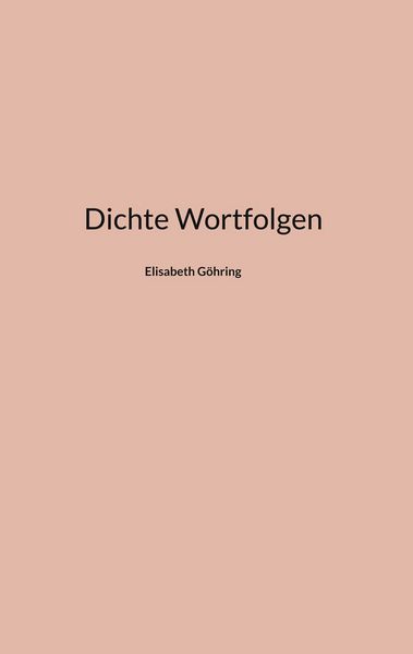 Produktbild: Dichte Wortfolgen