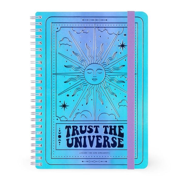 Produktbild: Legami Notizbuch liniert mit Spiralbindung - Large - Tarot