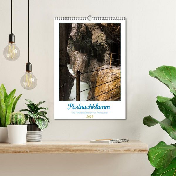 Produktbild: Partnachklamm (Wandkalender 2026 DIN A3 hoch), CALVENDO Monatskalender