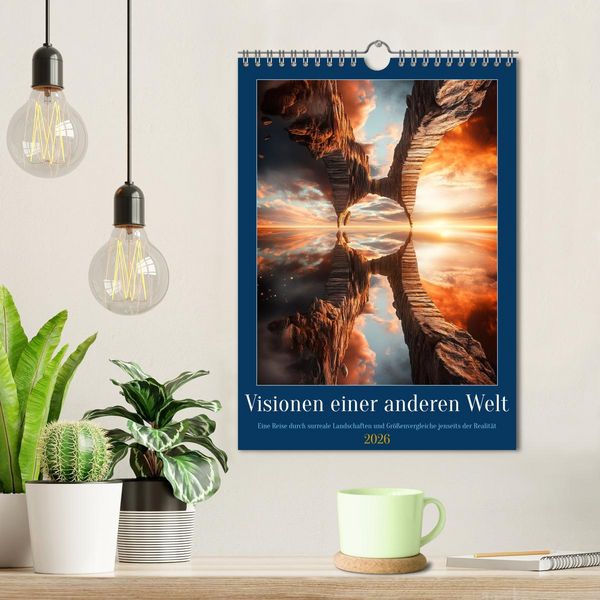 Produktbild: Visionen einer anderen Welt (Wandkalender 2026 DIN A4 hoch), CALVENDO Monatskalender