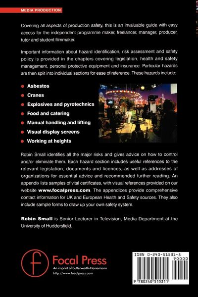 Produktbild: Production Safety for Film, Television and Video