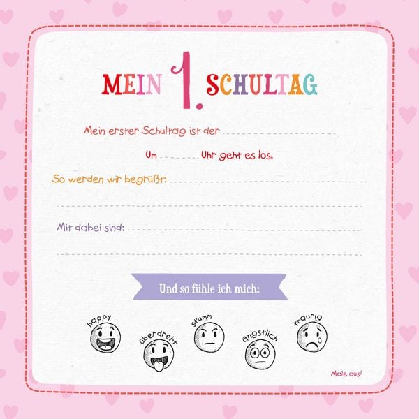 Produktbild: Ab heute bin ich Schulkind! Mein Erinnerungsalbum zum Schulanfang