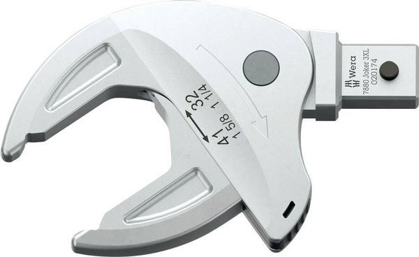 Produktbild: Wera 05020174001 7880 Joker 3XL Selbstjustierender Einsteck-Maulschl&uuml;ssel Schl&uuml;sselweite (Metrisch) 32 - 41mm Schl&uuml;sselweite